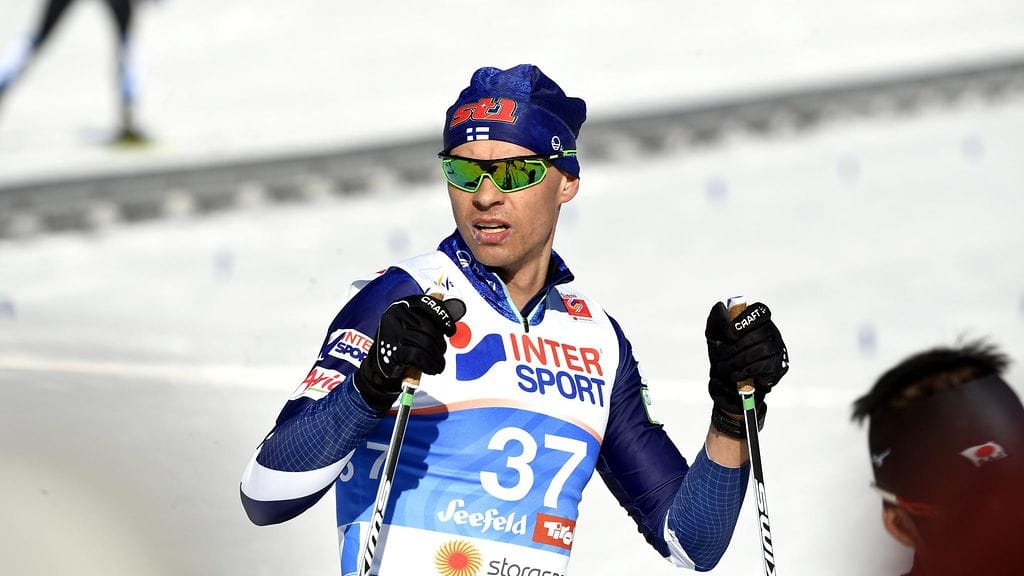 Miesten 15 kilometrin kilpailu on Perttu Hyvärisen toinen MM-startti Seefeldissä.
