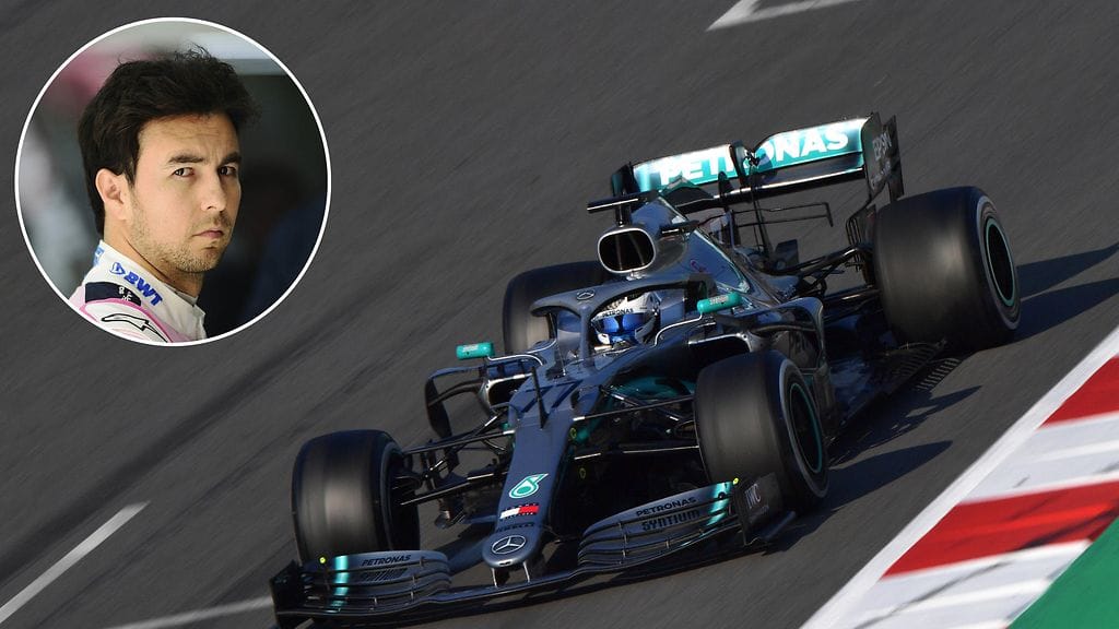 Sergio Perez esitti varsin villin väitteen Mercedeksestä F1-talvitestien jäljiltä.