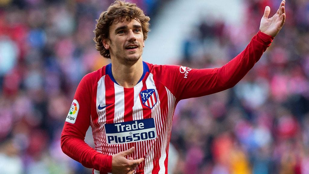 Atletico Madridin Antoine Griezmann osoitti pehmeämmän puolensa.