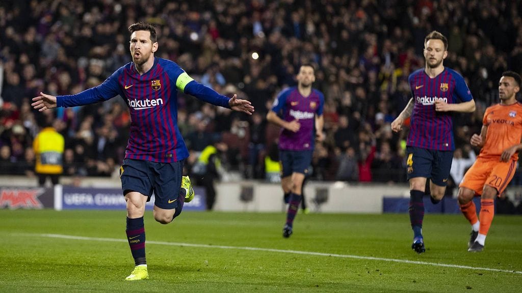 Lionel Messi teki kaksi maalia.