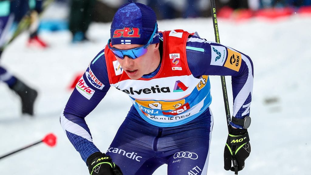 Matti Heikkinen oli paras suomalainen Falunissa 15 kilometrin kisassa.