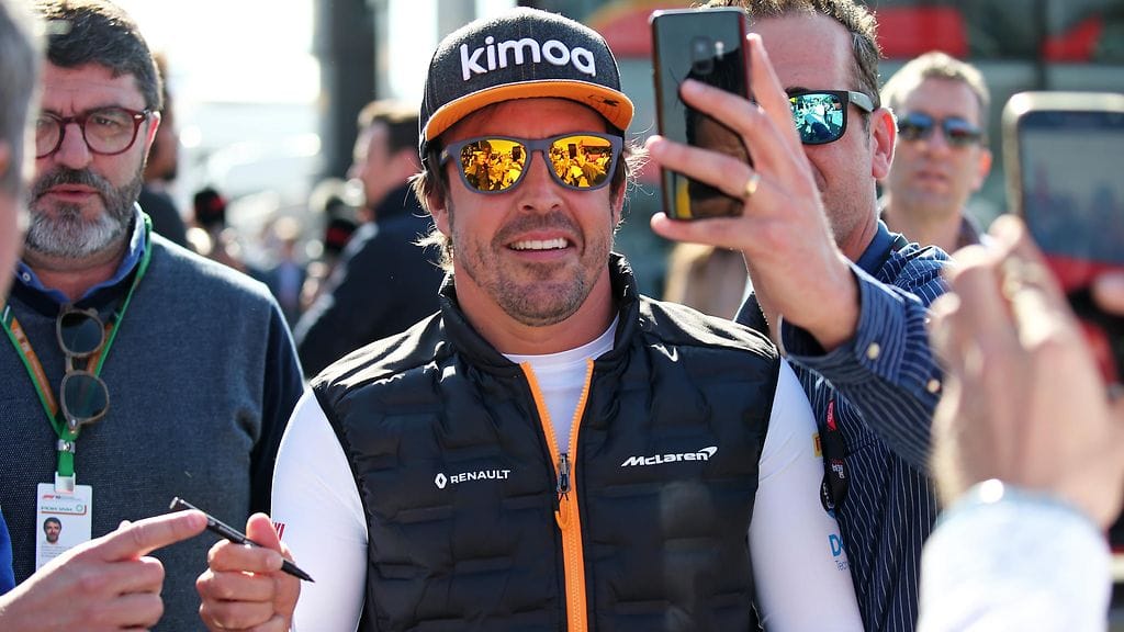 Fernando Alonso tulee taas.