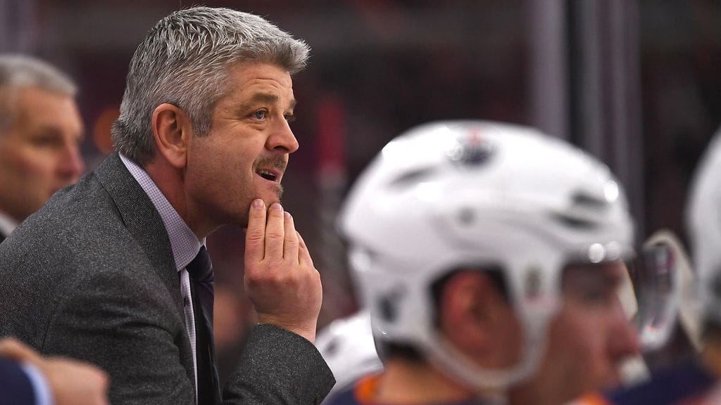 Todd McLellan valmensi Edmonton Oilersia, mutta sai potkut marraskuun loppupuolella.