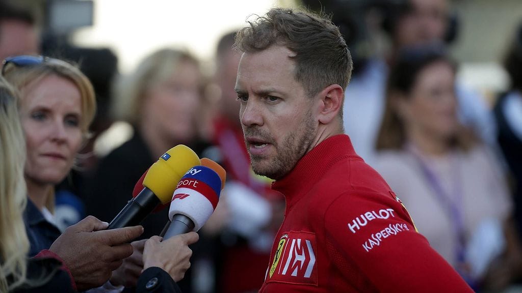 Sebastian Vettel sijoittui Azerbaidzhanin GP:ssä kolmanneksi.