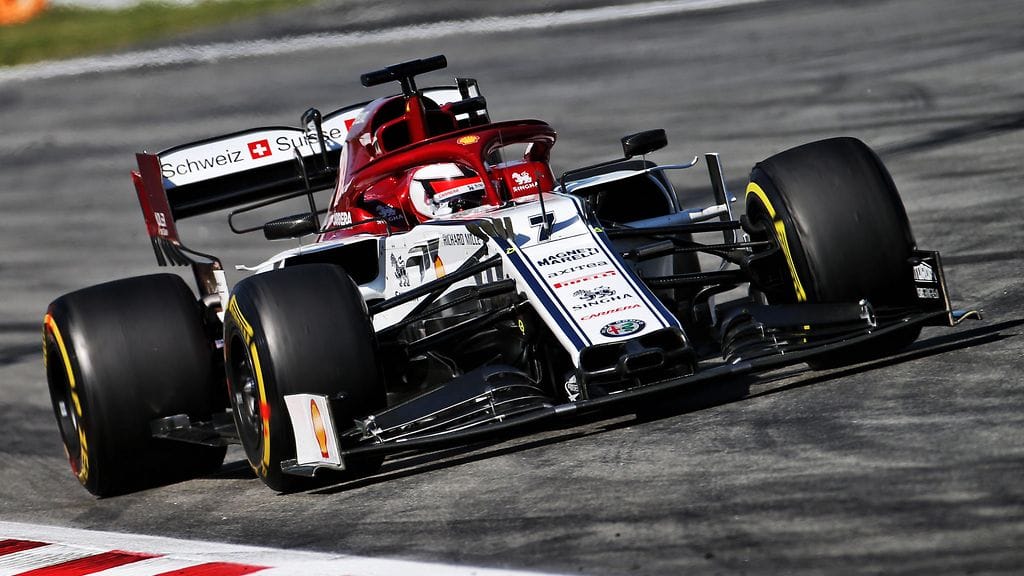 Kimi Räikkönen ajoi Barcelonassa keskiviikkona 110 kierrosta.