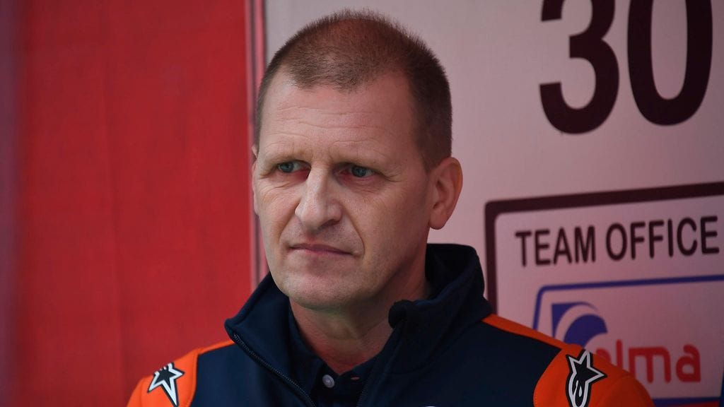 Aki Ajolla on pohdittavaa Italian Moto2-osakilpailun jälkeen.