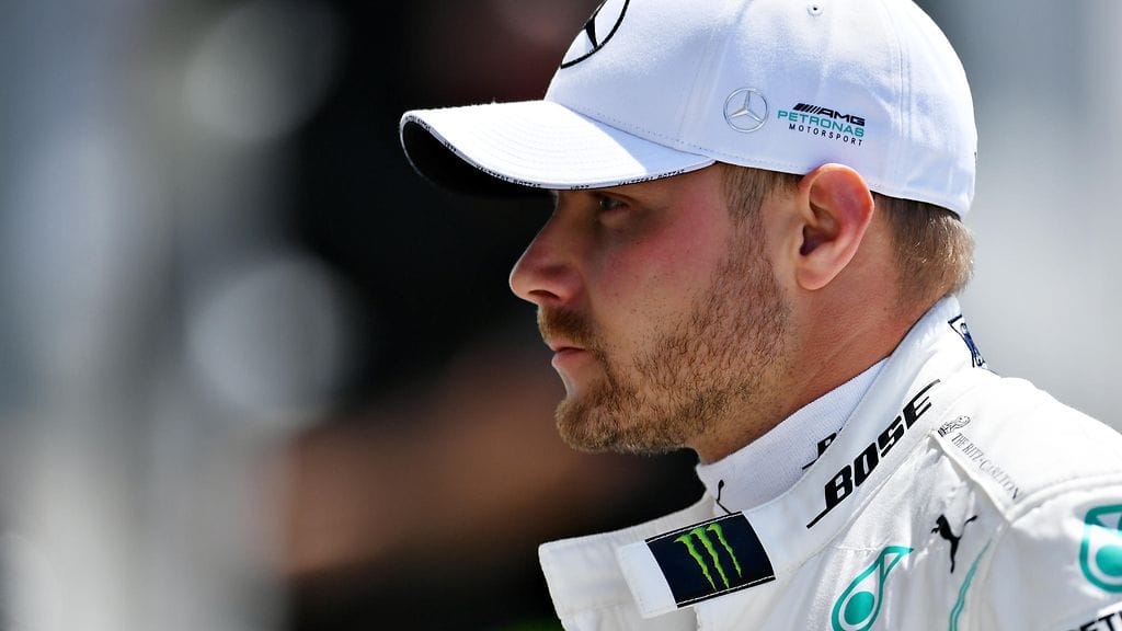 Valtteri Bottas sortui virheeseen Kanadan GP:n aika-ajojen kolmannessa osiossa.