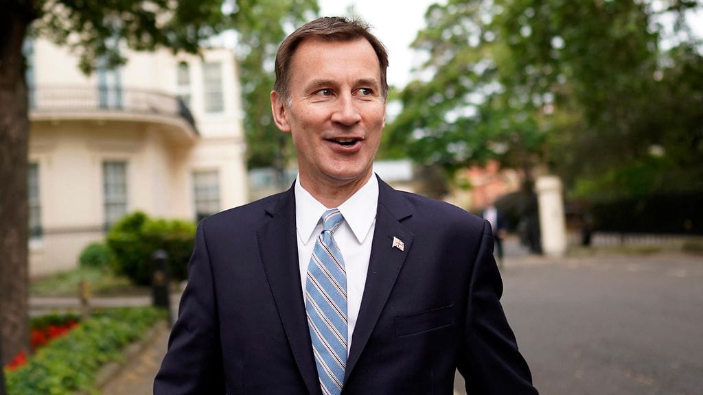 AOP Jeremy Hunt Britannian ulkoministeri