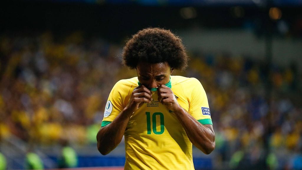 Willian ei pysty pelaamaan Copa American finaalissa