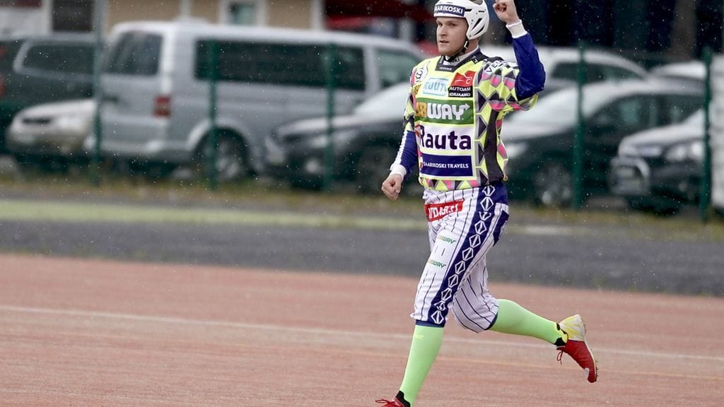 Perttu Ruuska oli hirmuiskussa.