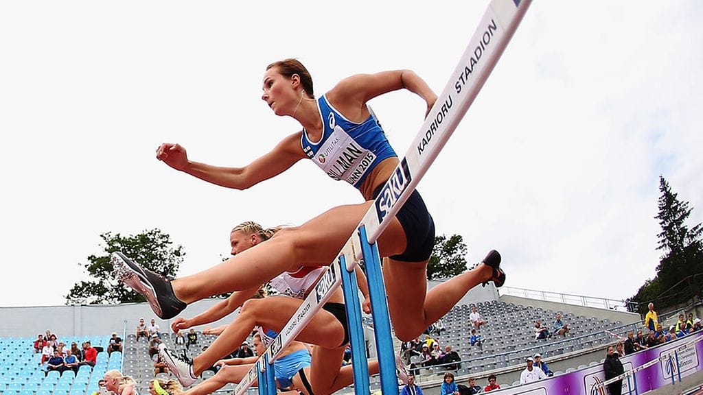 Miia Sillman voitti kultaa universiadien seitsenottelussa.