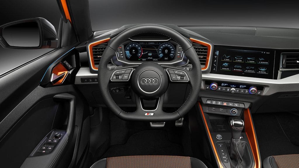 audi a1 citycarver interior