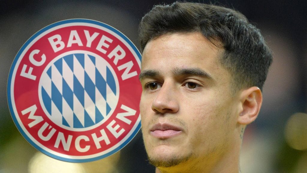 Philippe Coutinho on siirtymässä Barcelonasta Bayern Müncheniin.