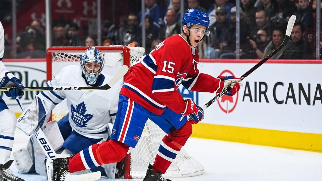 Jesperi Kotkaniemi teki ensimmäisellä NHL-kaudellaan 79 ottelussa 34 pistettä.