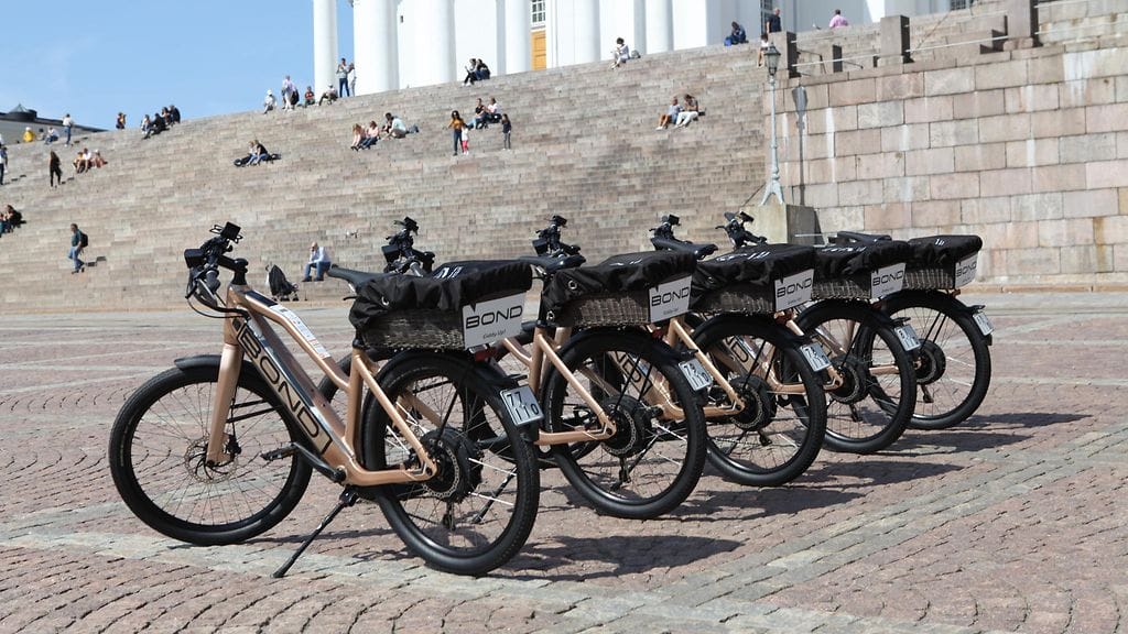Sveitsiläisen Bond Mobilityn kaupunkipyörät eivät ole polkupyöriä, vaan mopoja.