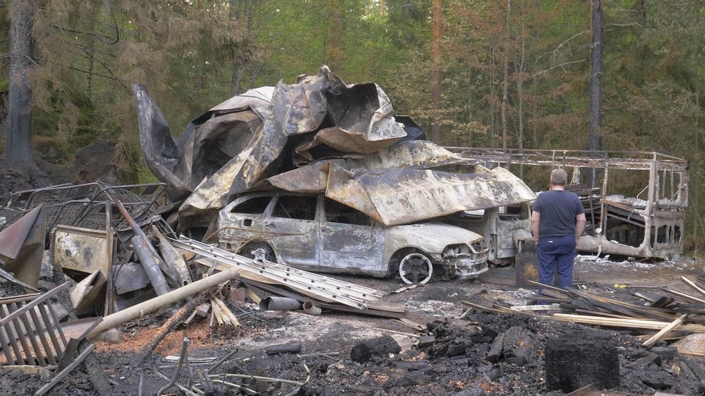 Mikkeliläisen Raimon koti tuhoutui.