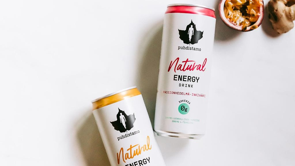 Puhdistamo energiajuoma