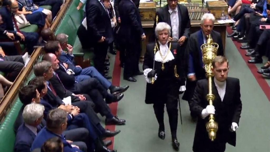 LK Britannian parlamentti istuntotauko, brexit