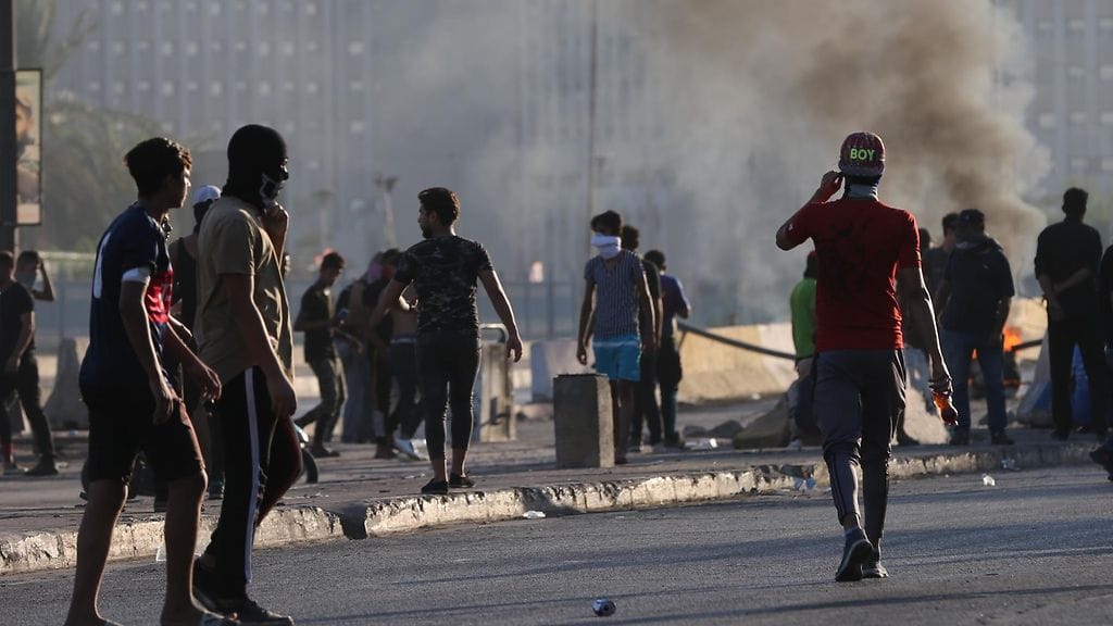 Irakin levottomuudet ovat kestäneet pitkään. Kuvituskuvaa Irakista lokakuun alkupuoliskolta.
