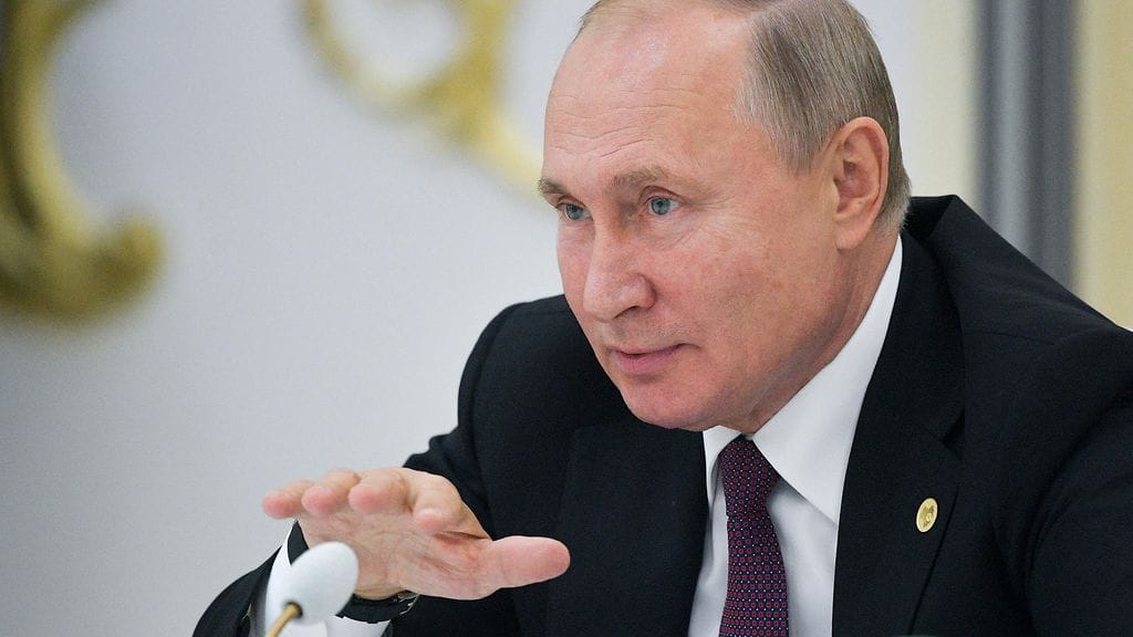 Putin kohtasi Turkmenistanin johtajat ja puhui Syyrian tilanteesta. EPA.