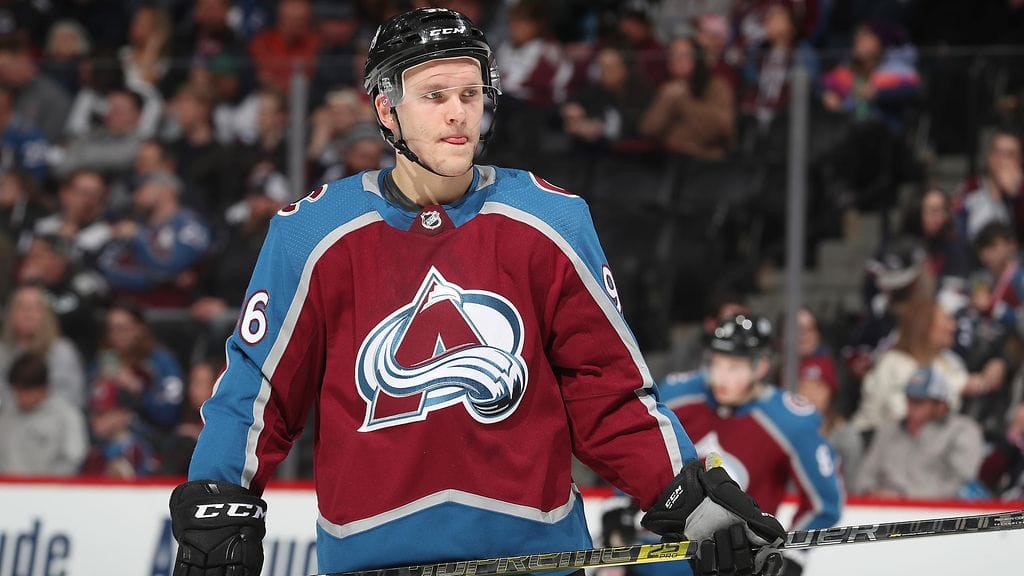Mikko Rantanen syöttelin Detroitin nurin.