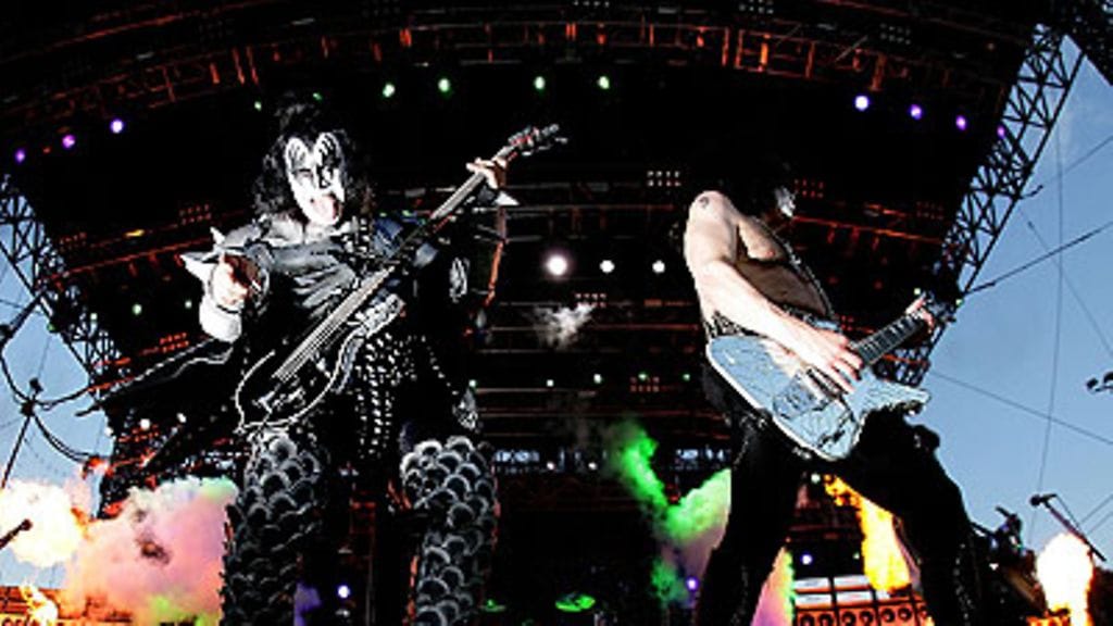 KISS Melbournessa. (Kuva: Kristian Dowling/Getty Images)