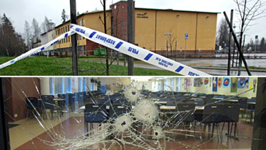 Jokelan ampumista ei ole pidetty Suomessa terrorismina, vaikka ampuja itse kutsui manifestissaan tekoaan poliittiseksi terrorismiksi.