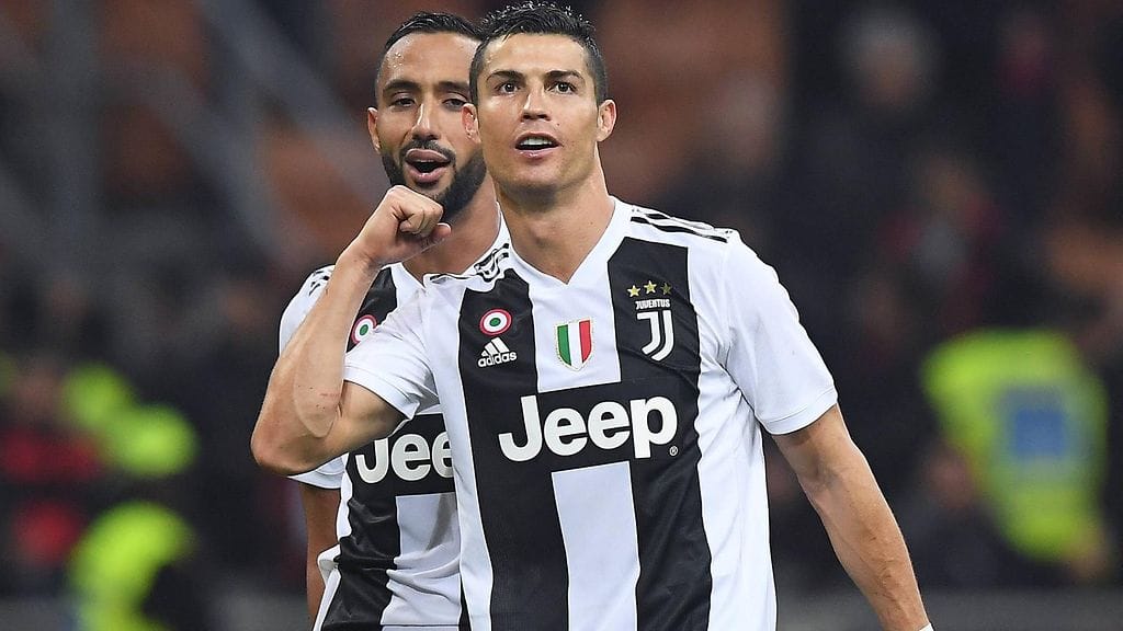 Medi Benatia oli Cristiano Ronaldon joukkuekaveri Juventuksessa 2018–19.