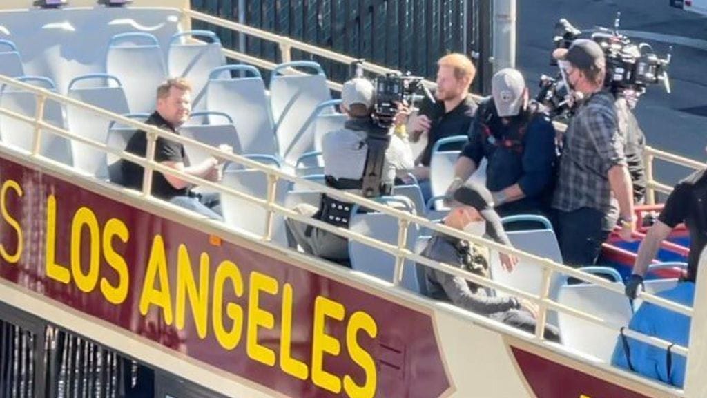 Harry ja James Corden