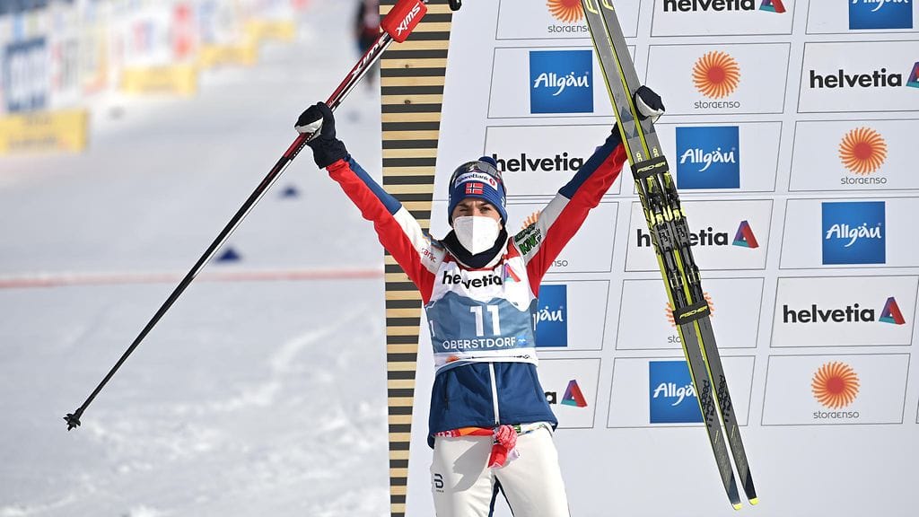 Heidi Weng voitti kauden päätöskilpailun Sveitsin Engadinissa.