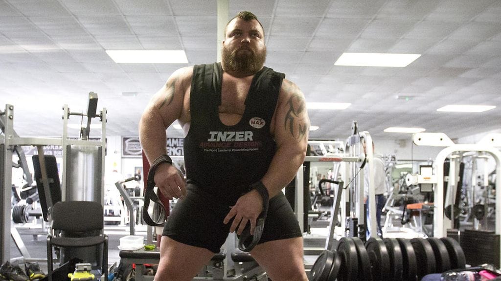 Eddie Hallilla voimaa piisaa.