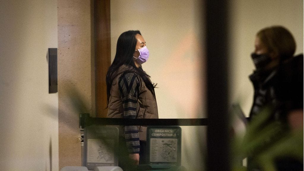 Huawein talouspomo ja yrityksen perustajan tytär Meng Wanzhoun.