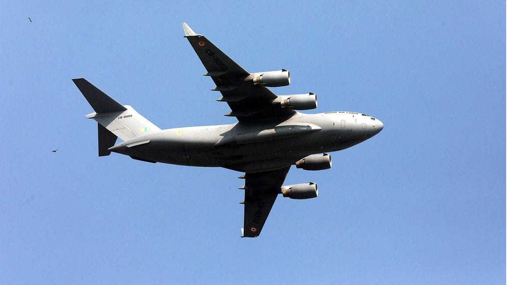 Arkistokuva. Kuvassa C-17 Globemaster -kuljetuskone