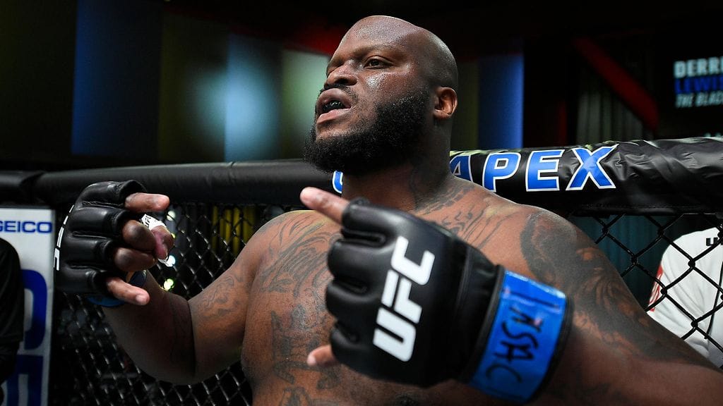 Derrick Lewis ryhtyi koviin toimiin varasta vastaan.
