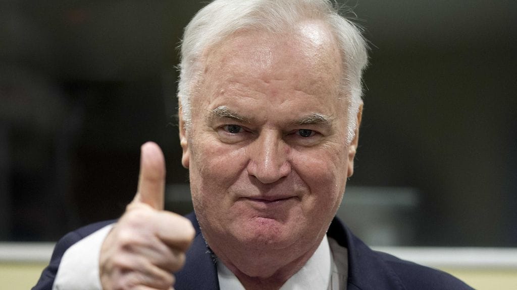 Ratko Mladic tunnettiin "Bosnian teurastajana"