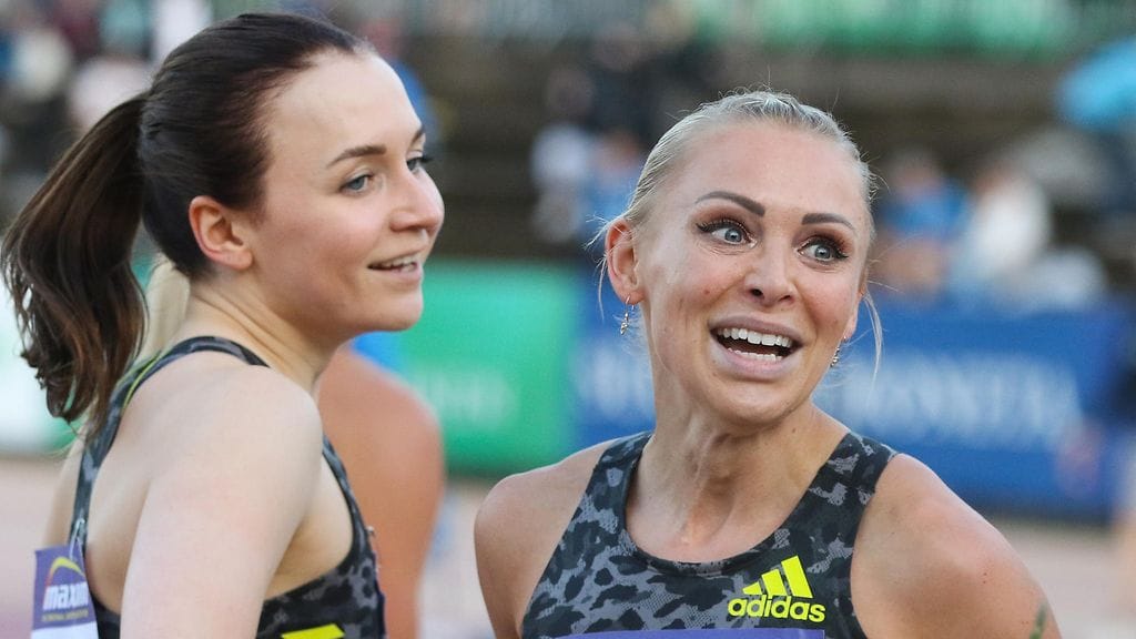 Reetta Hurske ja Annimari Korte kisaavat Tokiossa 100 metrin aidoissa.