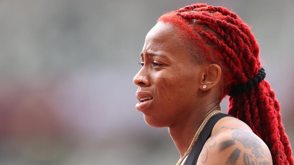 Michelle-Lee Ahyen kisa päättyi niukkaakin niukempaan välierätappioon.