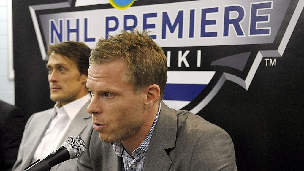 Saku Koivu ja Teemu Selänne