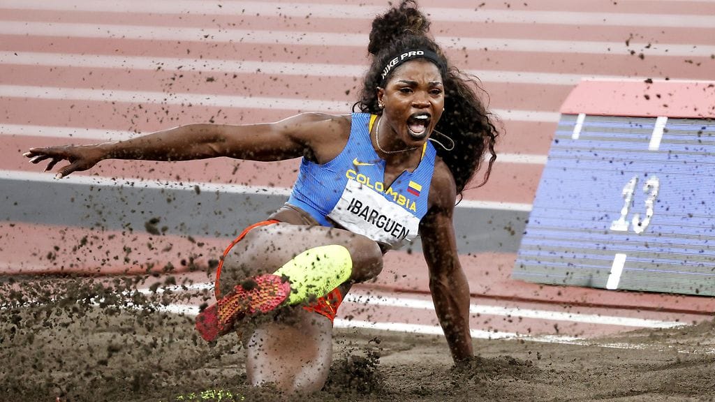 Caterine Ibarguen päätti uransa Tokion olympialaisten kolmiloikkafinaaliin. Hän oli kisassa kymmenes.