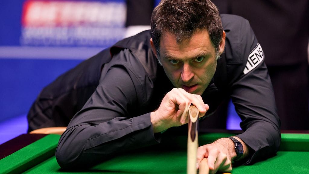 Ronnie O'Sullivan on snookerin suurin tähti.