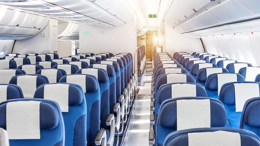 Brittimies oli ainoa matkustaja lennolla Floridaan. Kuvituskuva.