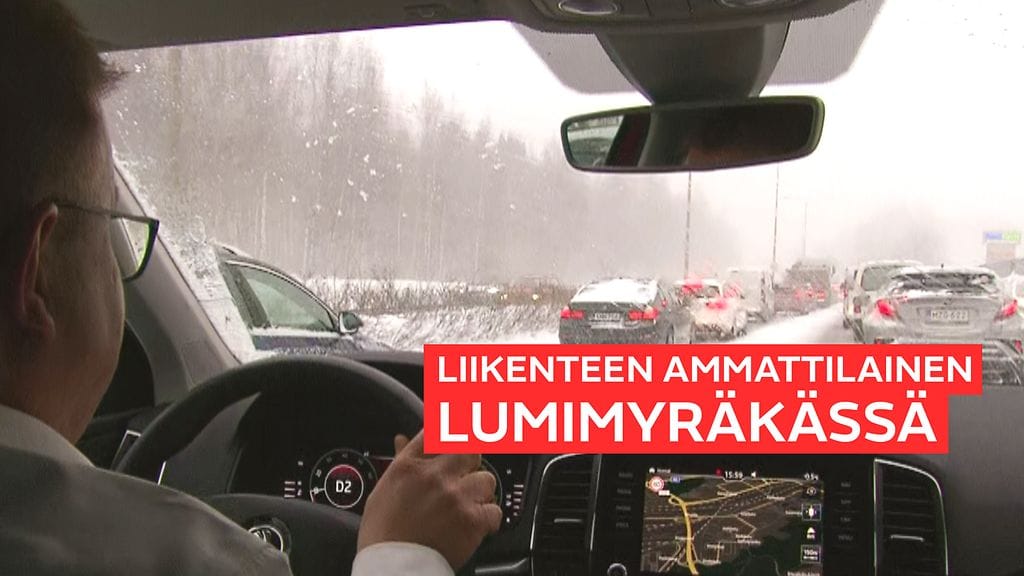 Näkyvyys heikkenee: Ammattimies muistuttaa nyrkkisäännöstä, joka on nyt ajankohtaisempi kuin koskaan