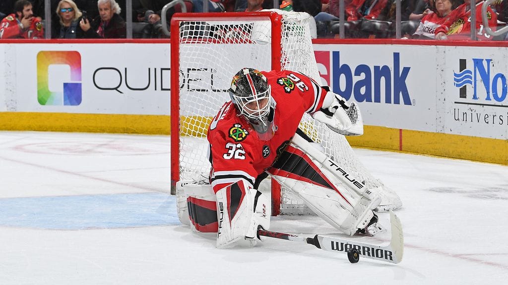 Kevin Lankinen pelasi hienon ottelun yön NHL-kierroksella.