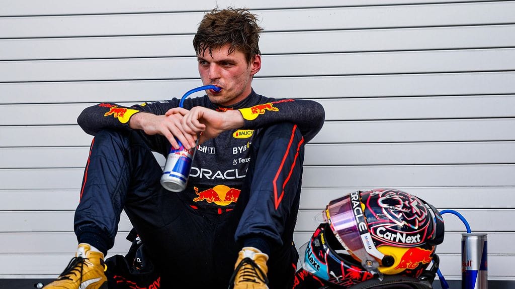 Max Verstappen oli Miamin kisan jälkeen uupunut mies.
