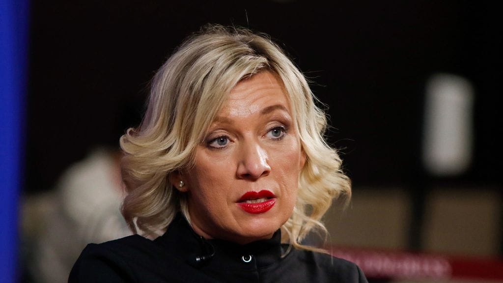 "Yksi pääkysymyksistä on ollut, tuleeko vastauksemme olemaan yksinomaan diplomaattinen? Vastaus on ei", Venäjän ulkoministeriön Maria Zakharova sanoo.