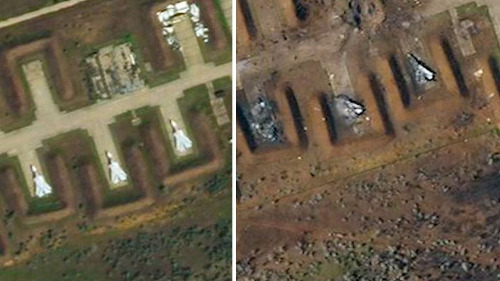 Ukrainan lentokenttäisku Krimille aiheutti merkittäviä tappioita Venäjälle:"Jokainen lentokone maksaa kymmeniä miljoonia"