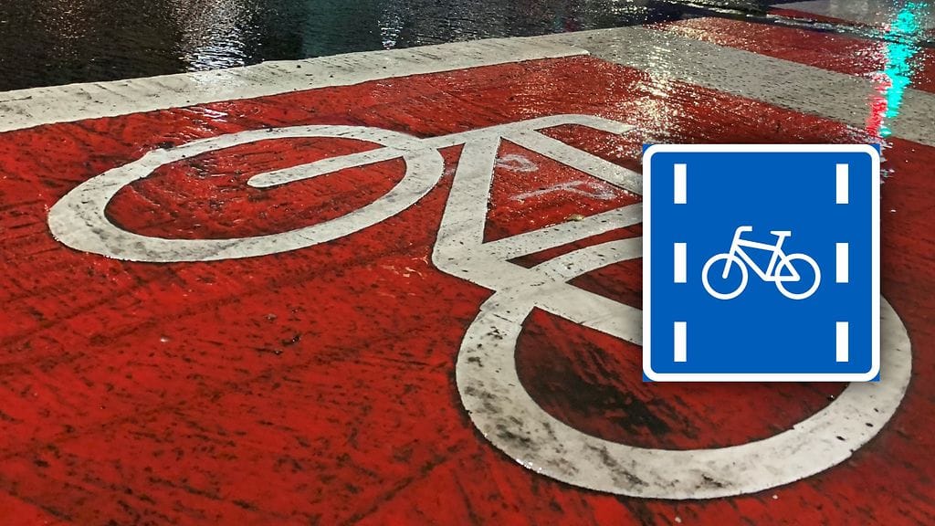 mtv pyöräkaista liikennemerkki