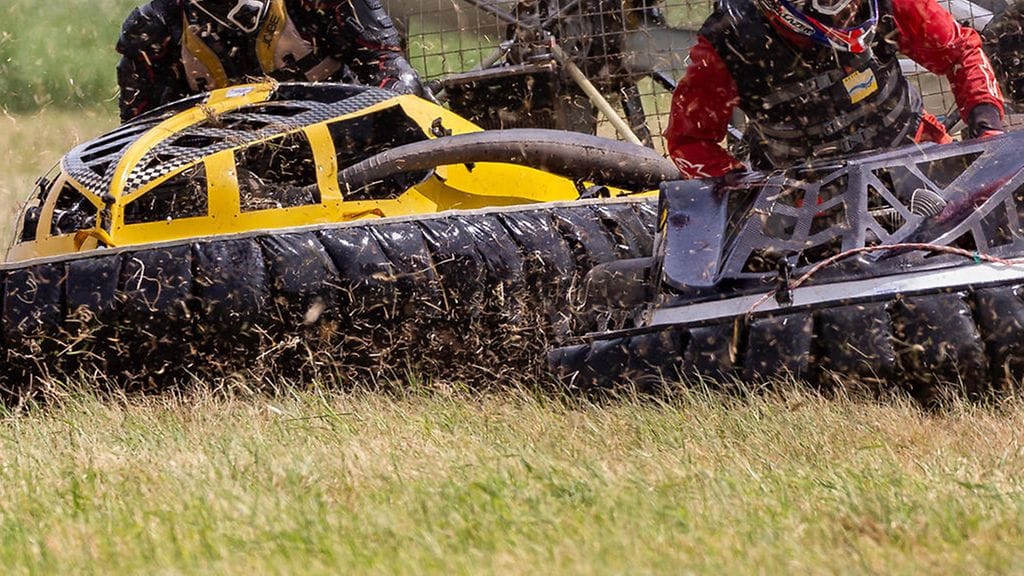 Kuvituskuva ilmatyynyaluskilpailusta.