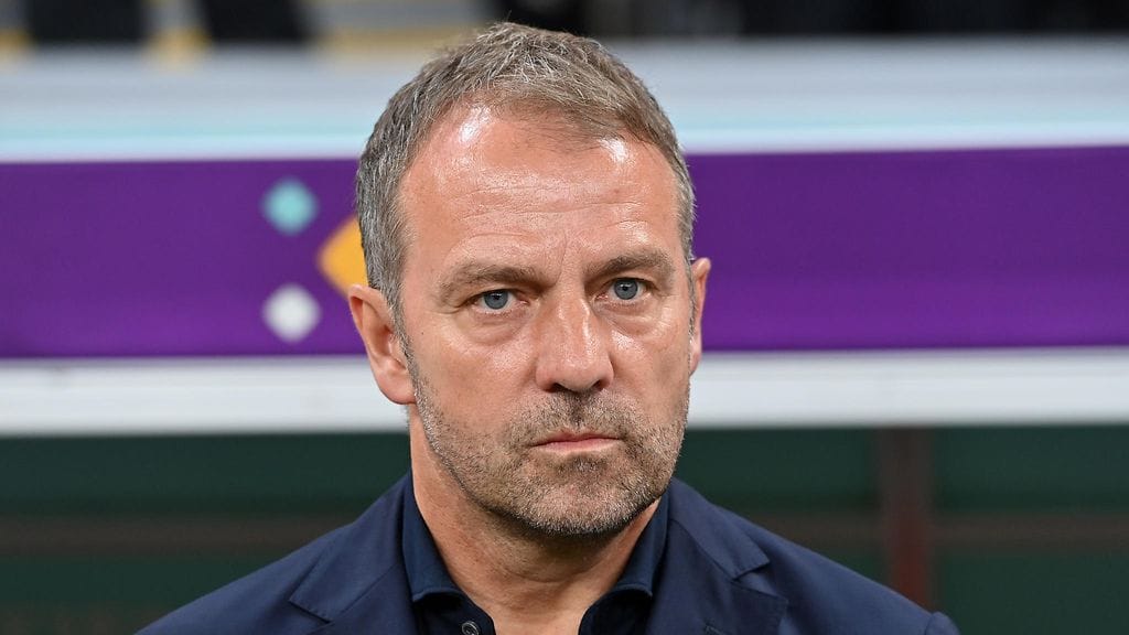 Hansi Flick on Saksan päävalmentaja.