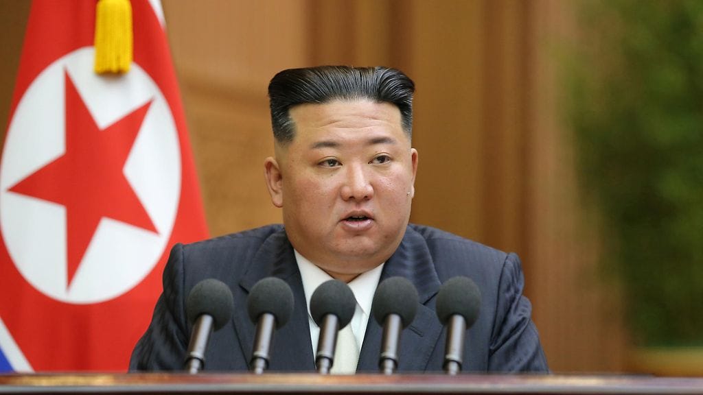 Pohjois-Korean diktaattori Kim Jong-un.